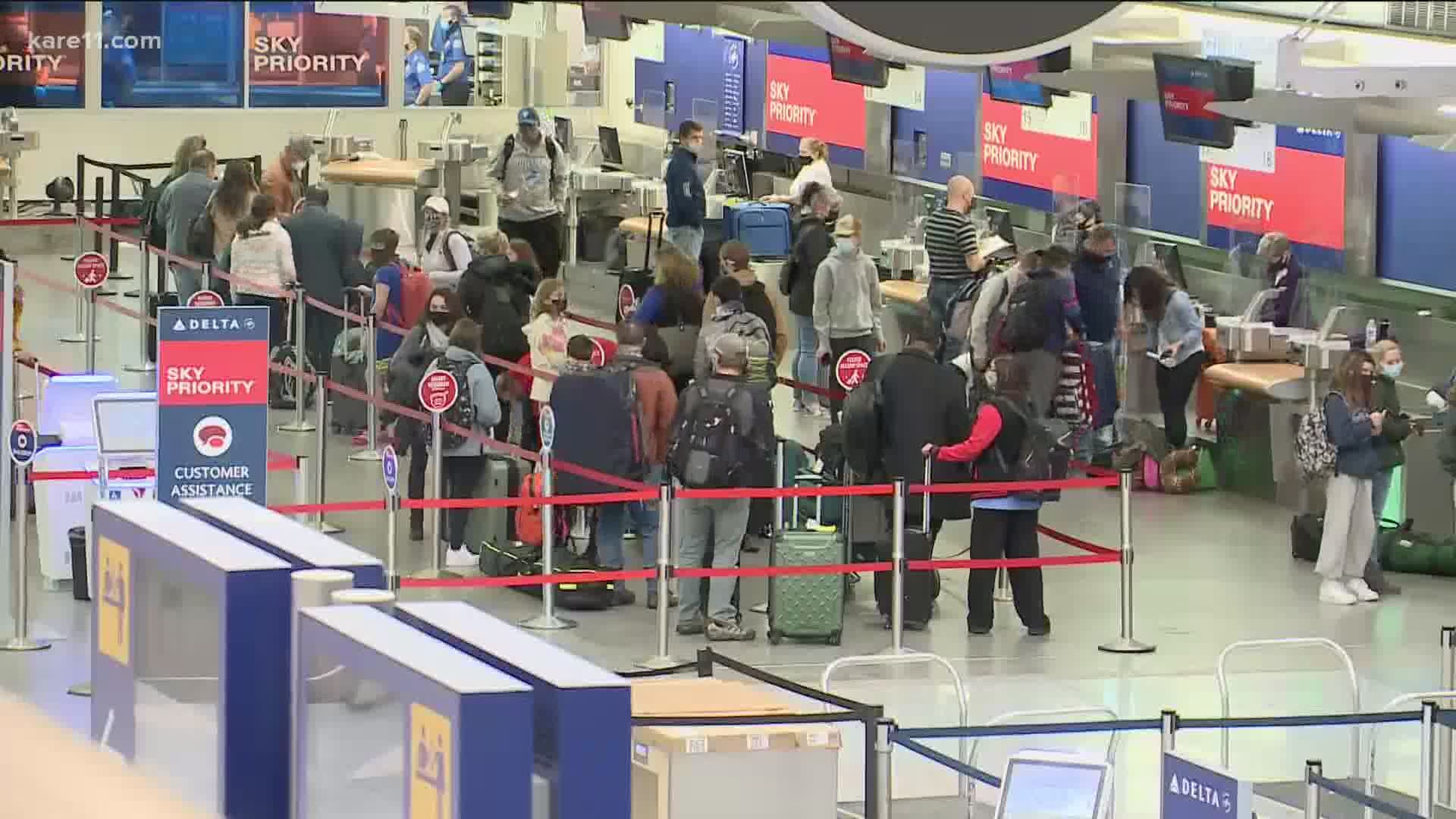 According to TSA, Saturday marks the 10th straight day where more than one million people passed through airport security.