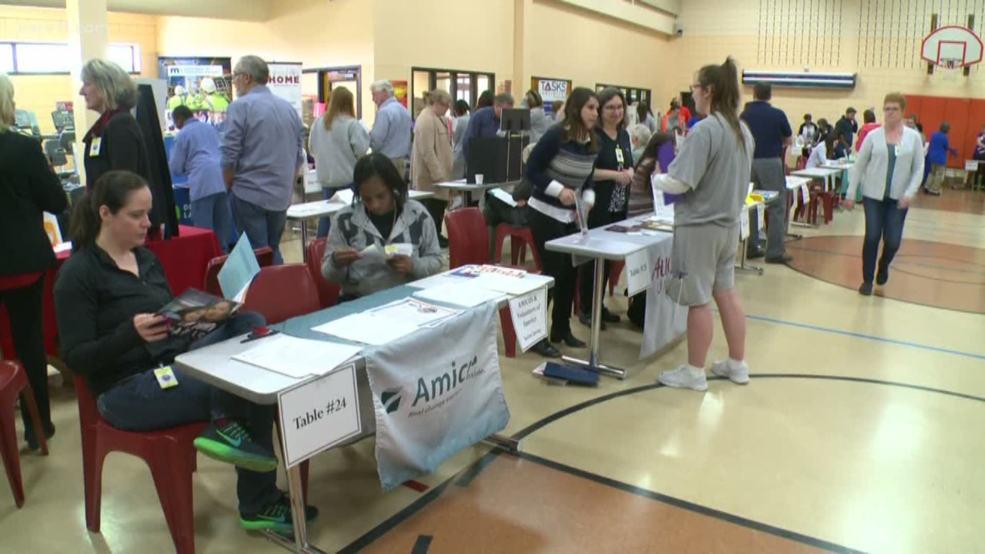 KARE 11's Heidi Wigdahl takes us to the transition fair at the Correctional Facility in Shakopee.