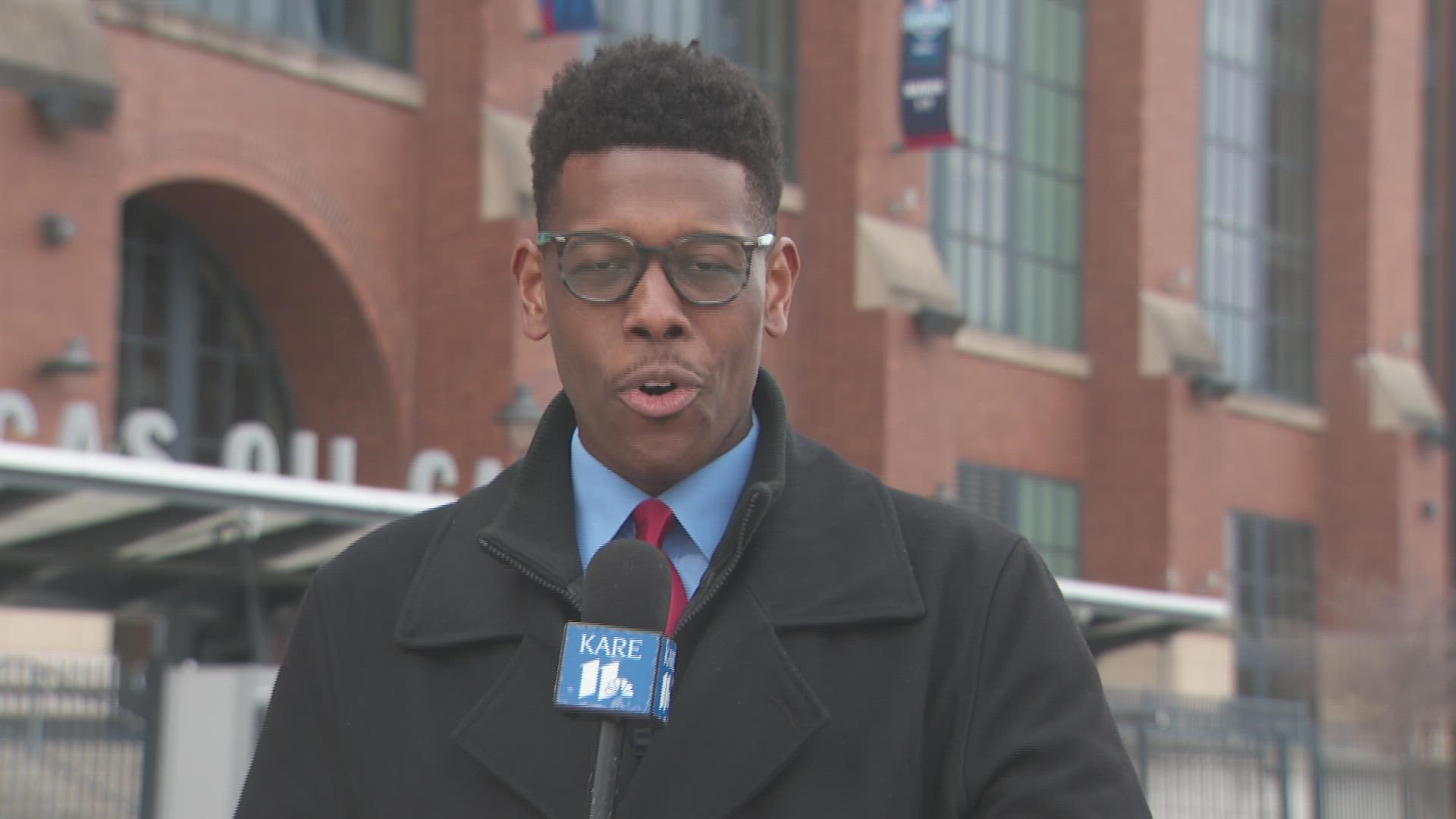 KARE 11 Sports Director Reggie Wilson reports from the NFL combine.