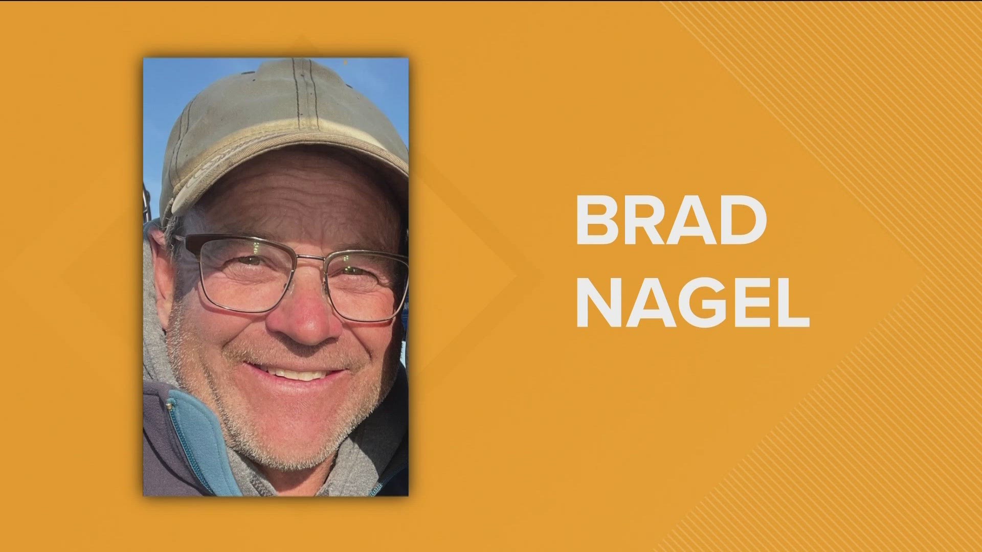 Goodhue County Sheriff's Office said Red Wing man Brad Nagel was found dead Sunday afternoon.