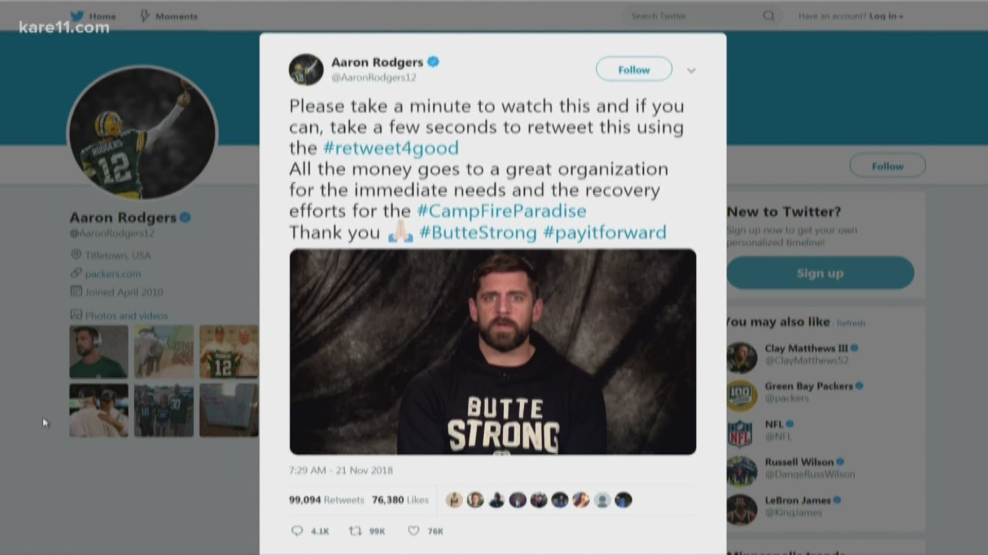 Aaron Rodgers' brother Jordan reignites family feud on Twitter