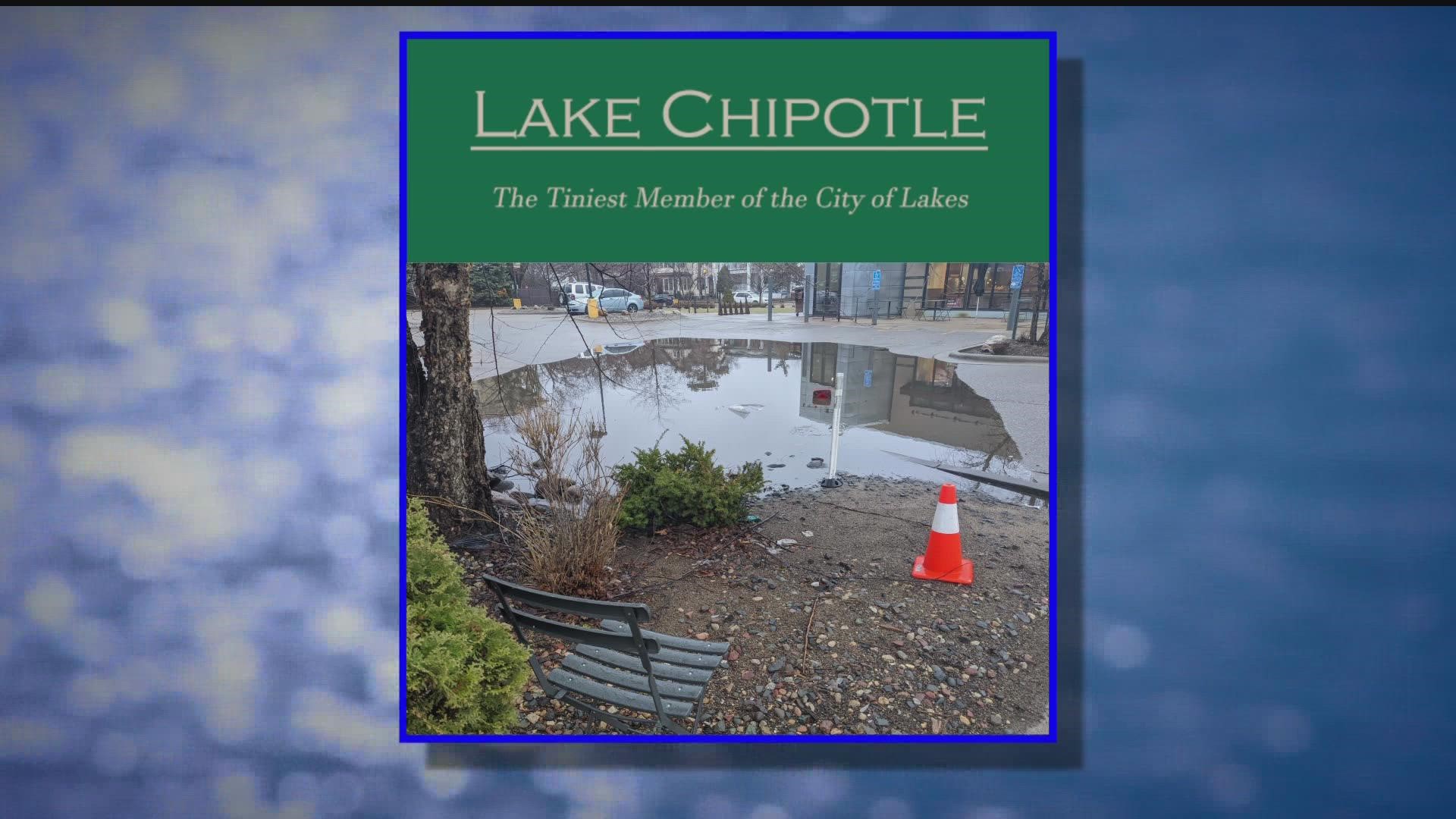 Minnesota is known for having way more than 10,000 lakes, but the latest documented body of water is garnering serious attention... and plenty of laughs.