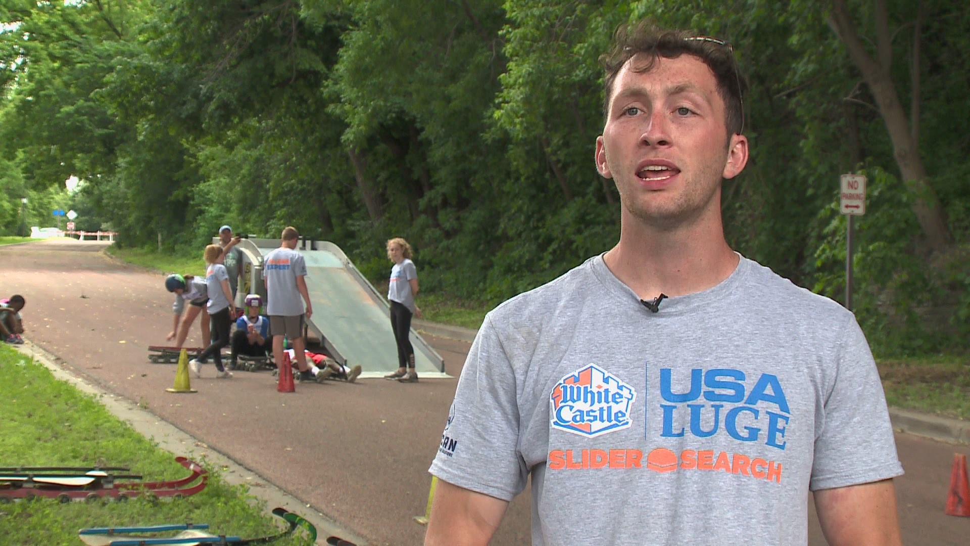 USA Luge Slider search, the team's off-season recruiting tour, rolls through Minneapolis in hopes of finding their new future Olympic athletes.