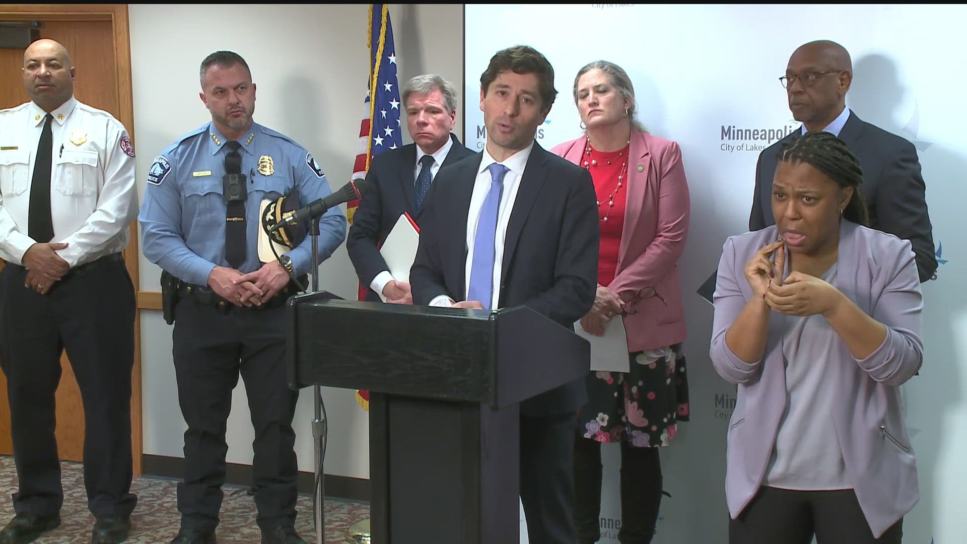 Minneapolis leaders, including Mayor Jacob Frey, released an update on their progress to improve the city's emergency management response.