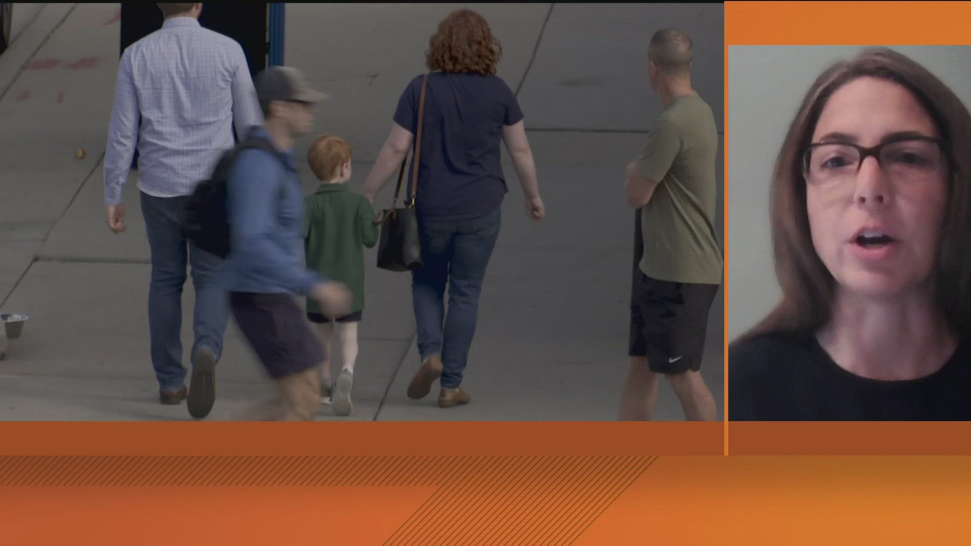 Sara Benson said it is normal for children to be more anxious and irritable, but parents should consider seeking help if behavior changes continue after a month. 