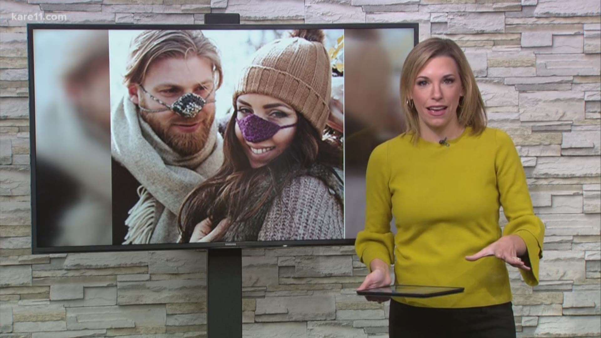 Nose warmers are the newest "trend" to stay warm this year, but not everyone is one board. KARE 11's Jeff Edmondson says, "I'd rather be frostbitten than wear that thing."