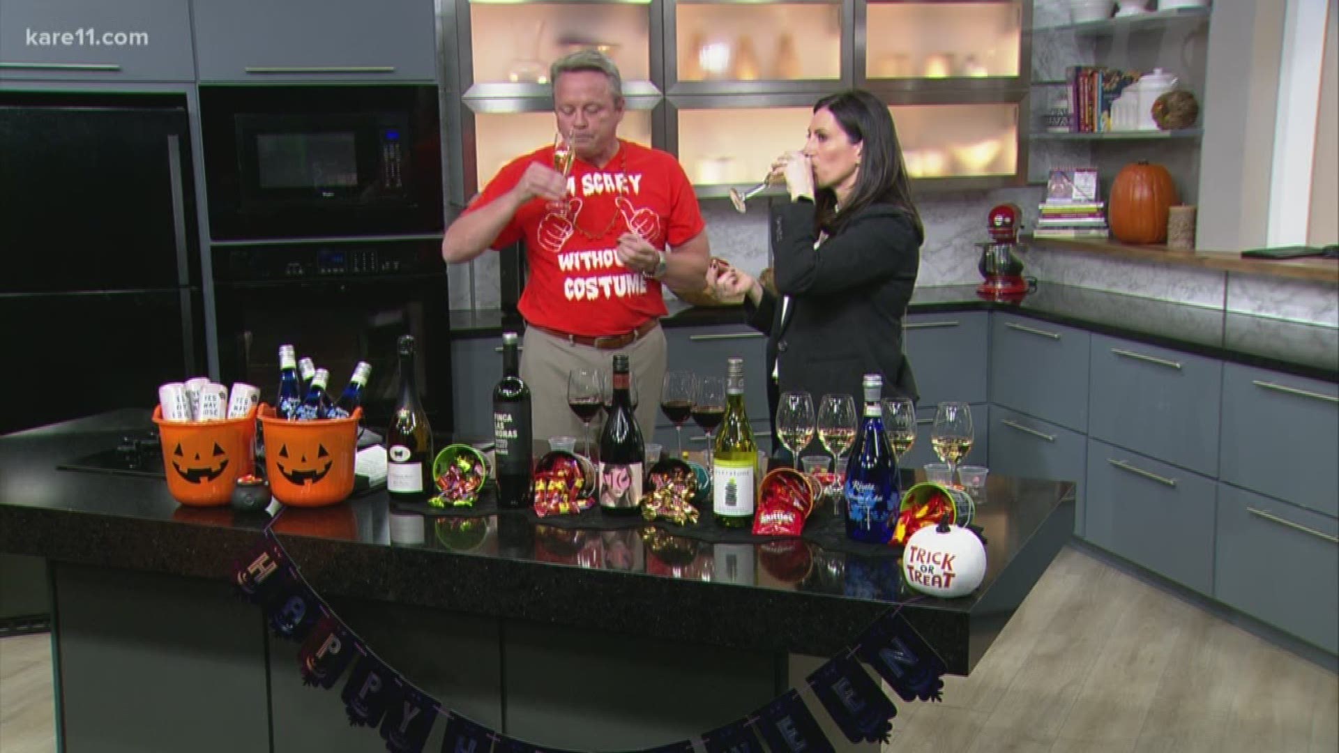 Prestige Beverage Group shared some Halloween candy and wine pairings that will make you want to break into those candy stashes early.