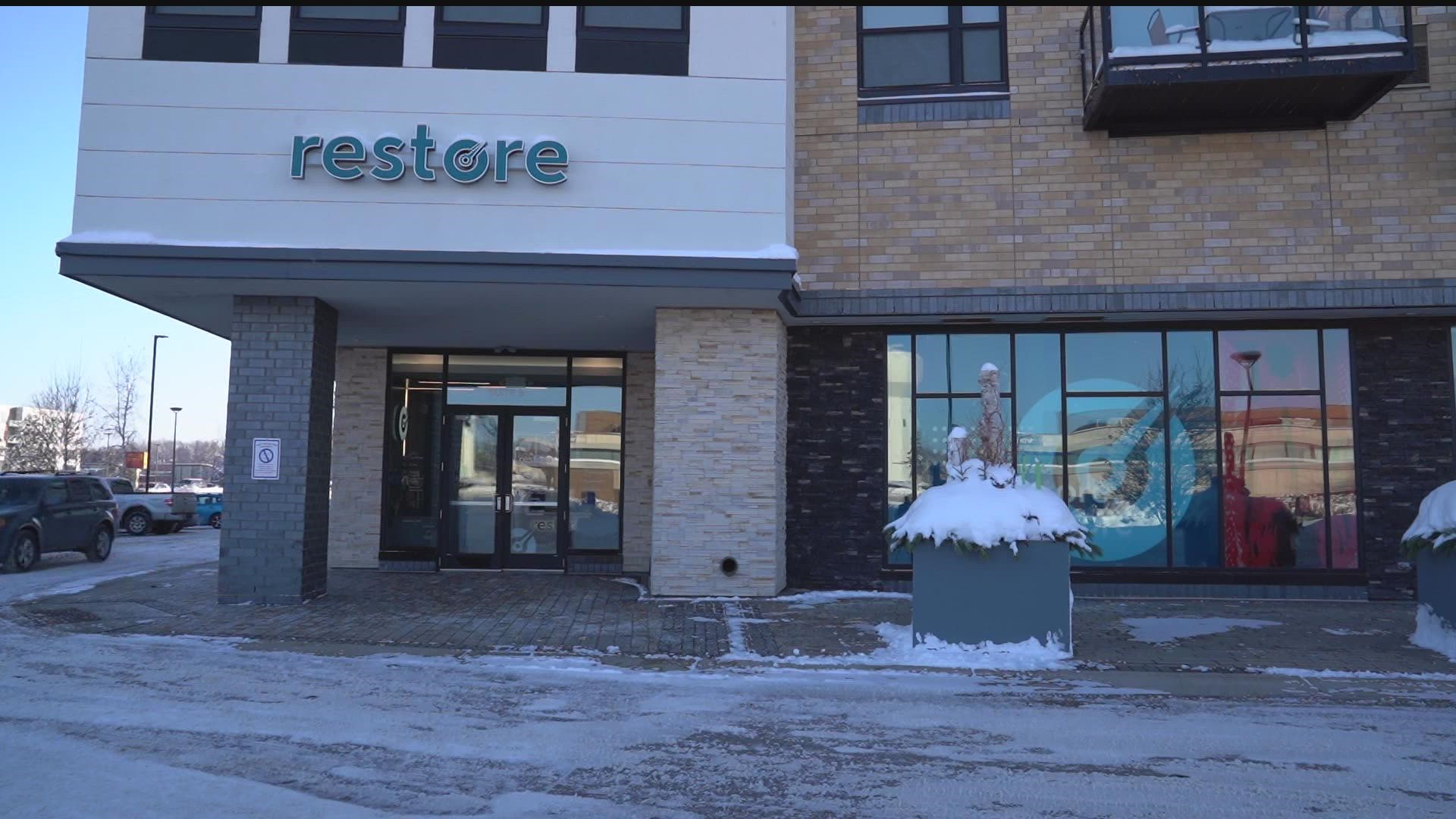 Kyle Erickson joined KARE 11 Saturday to talk about everything wellness.
The new Restore is located at 1700 Plymouth Rd., Suite B. in Minnetonka.