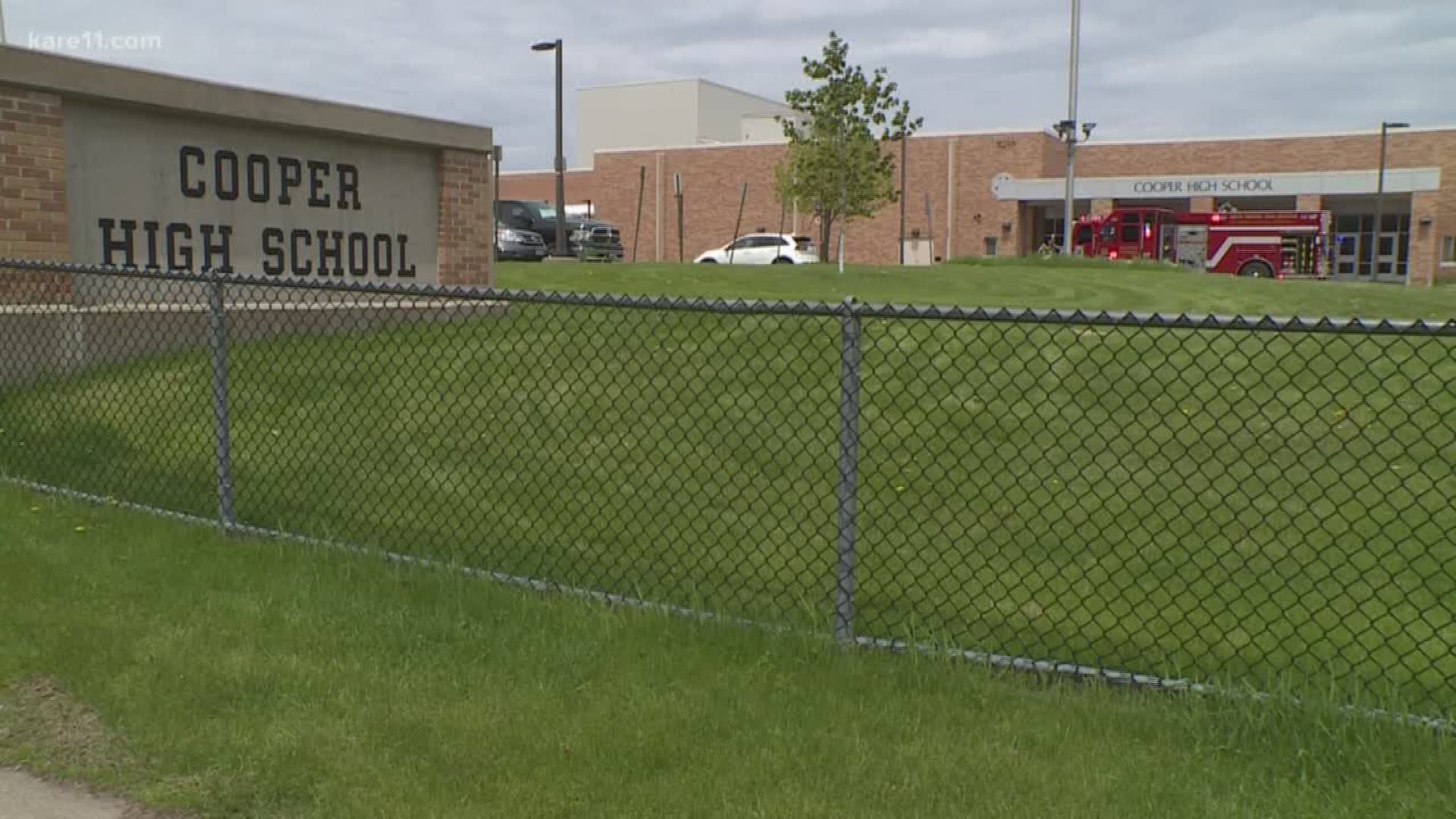 A chaotic scene Tuesday afternoon at Cooper High School that police say ended with multiple fights breaking out.