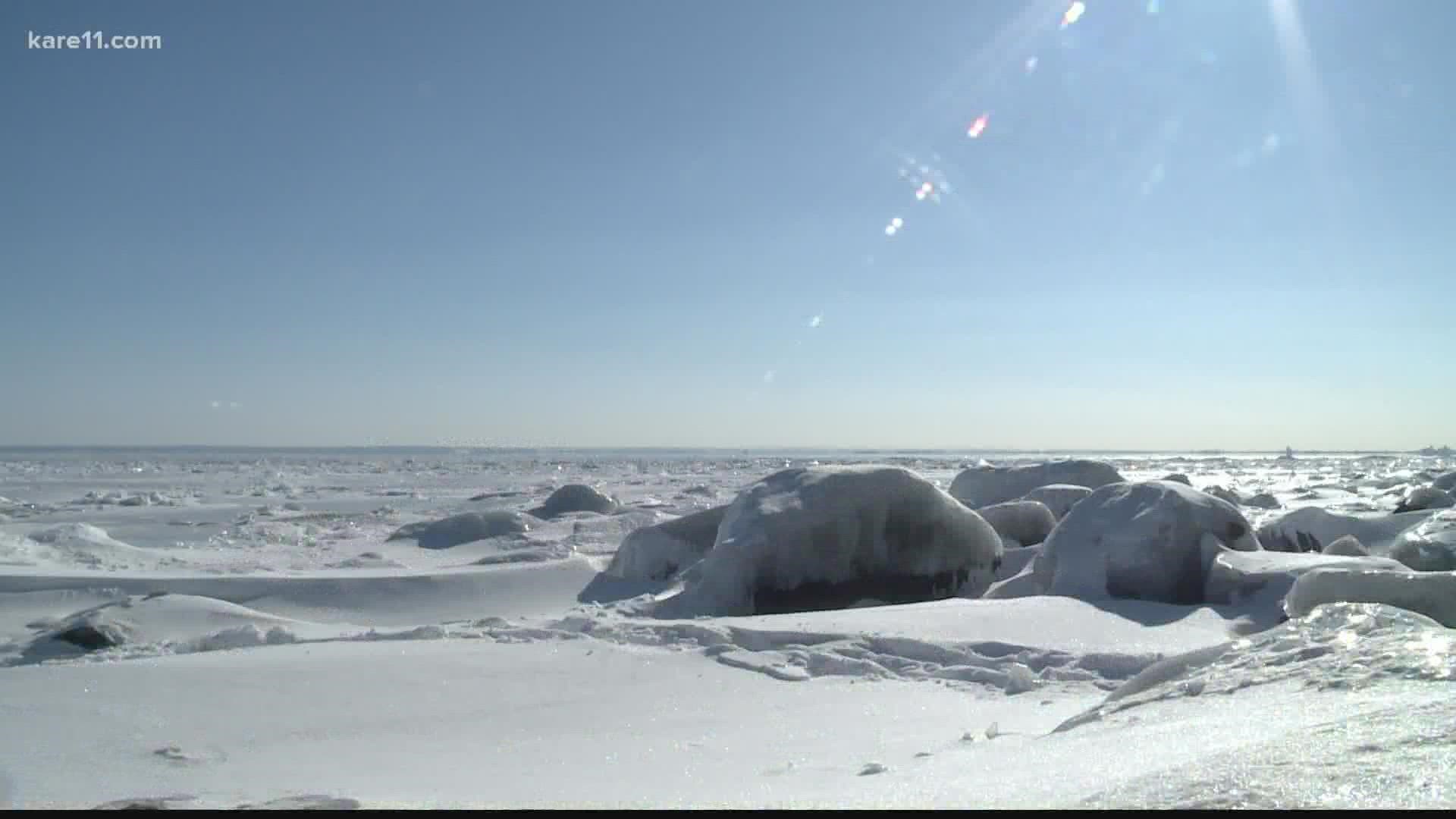 KARE 11 meteorologist Ben Dery looks at Lake Superior's ice coverage and how it can fluctuate from year to year.
