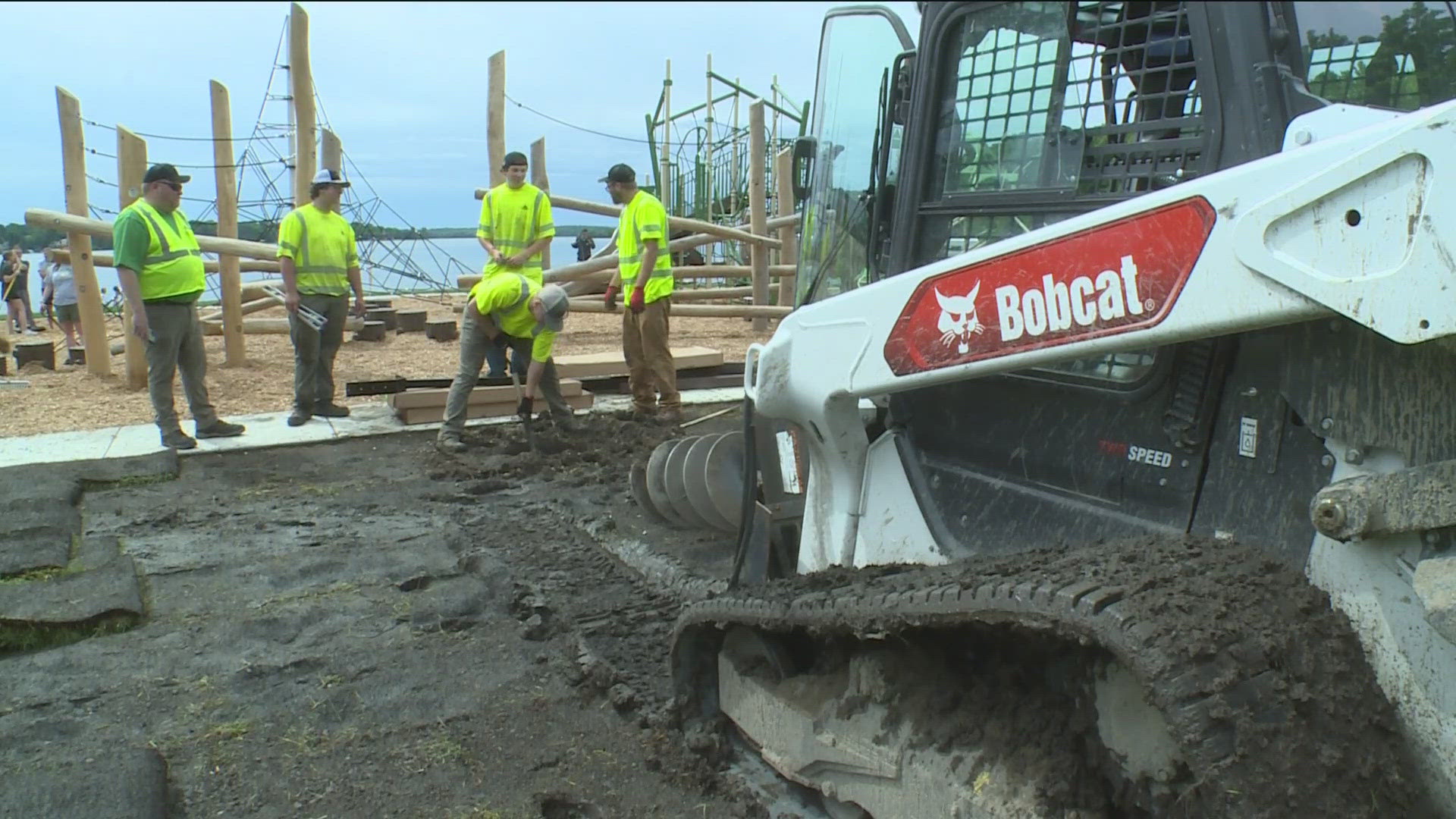 Eli Hart Memorial Playground complete