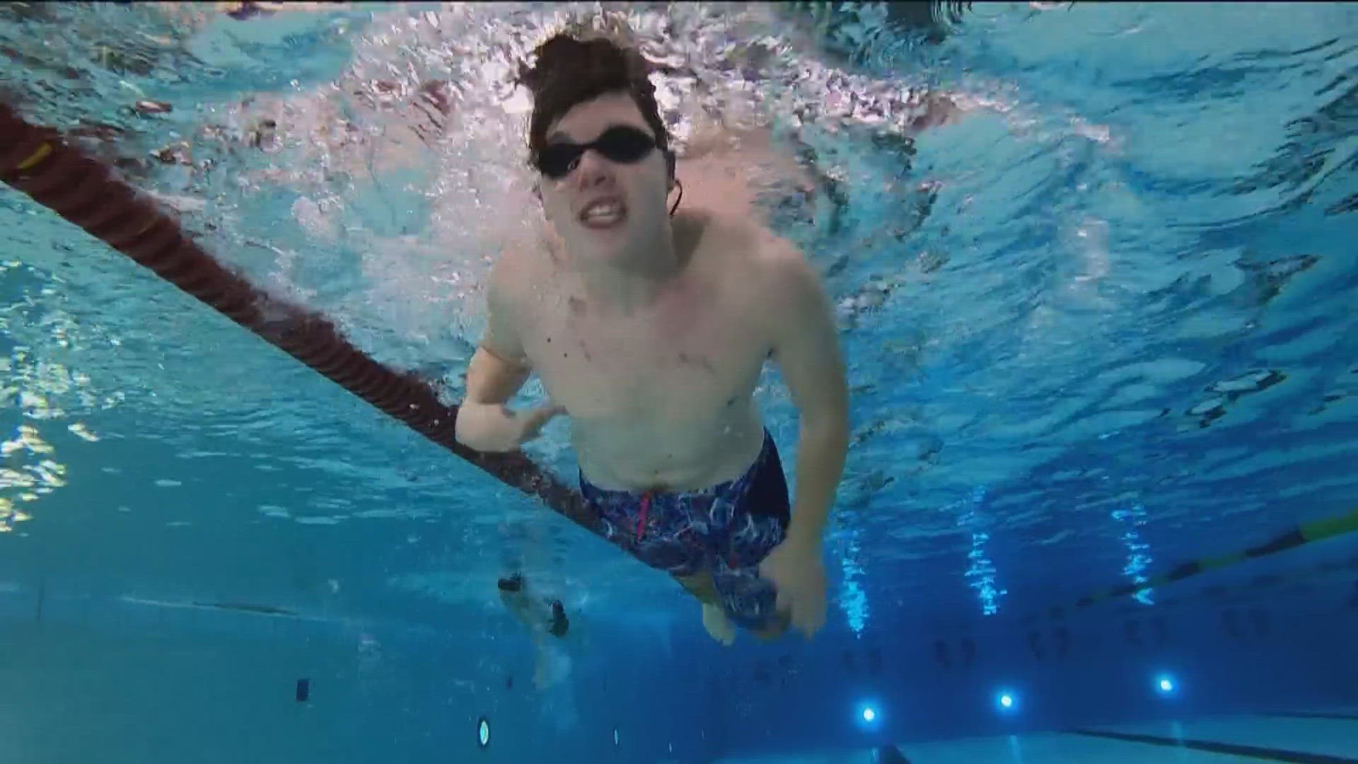 Jack True has overcome the odds in his journey to the pool.
