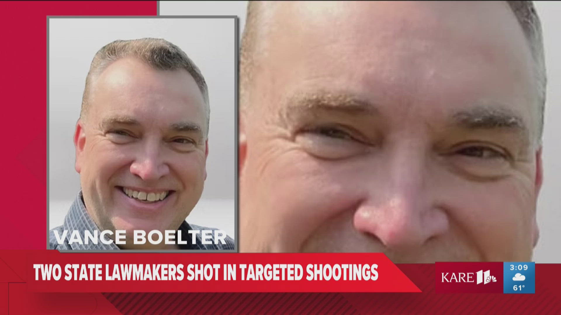 Authorities are asking anyone who sees Vance Boelter to call 911.