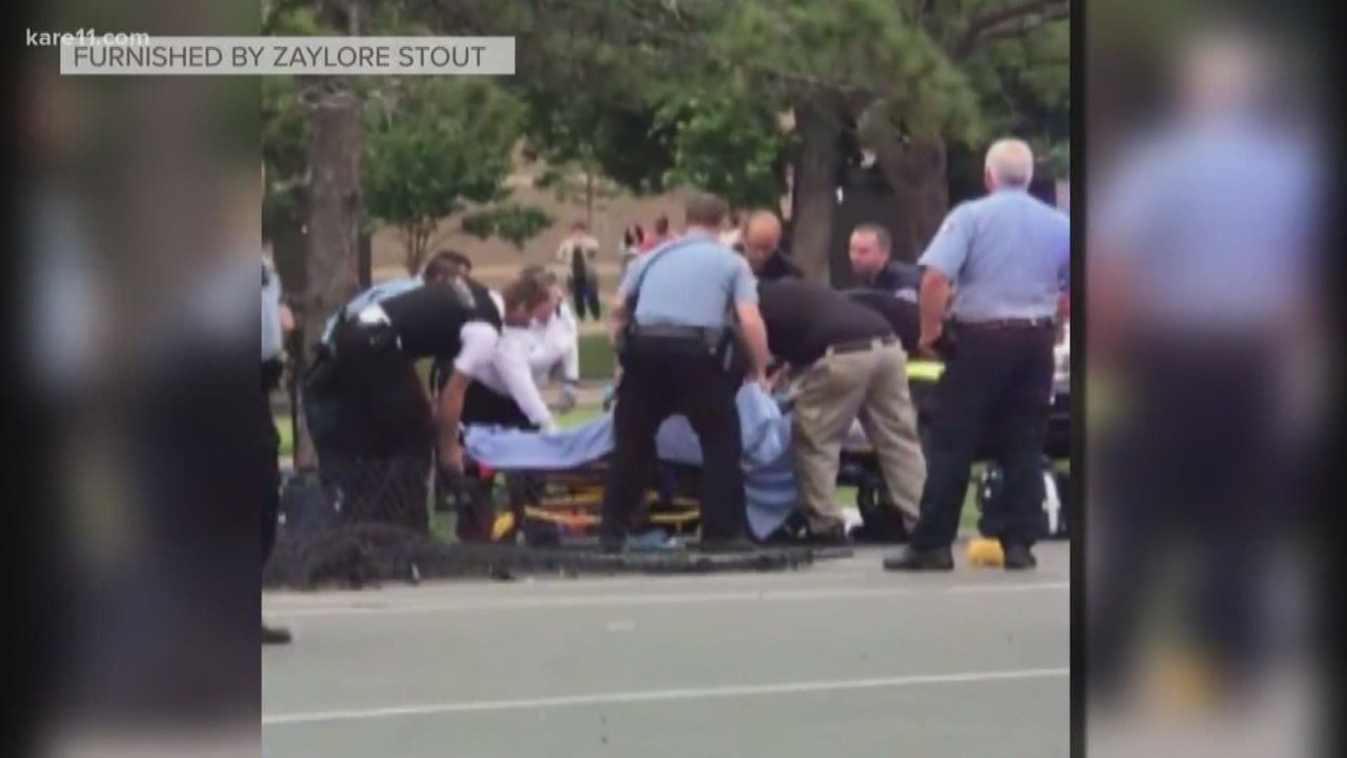 Motorist charged after children struck on playground in Minneapolis