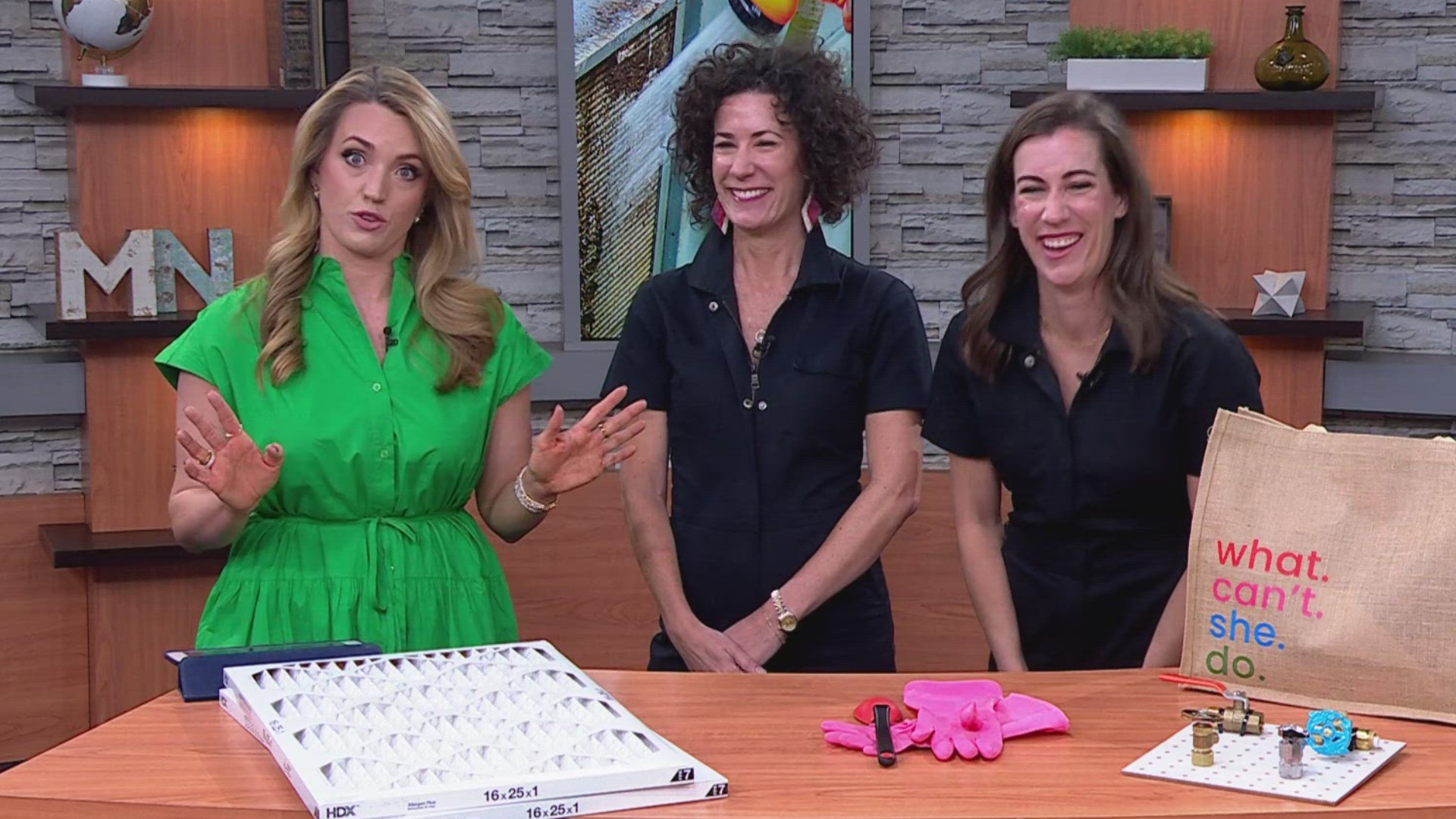 Lindsey Uselding and Kristen Meehan from HGTV's Renovation 911 joined KARE 11 Saturday with five good chores to do.