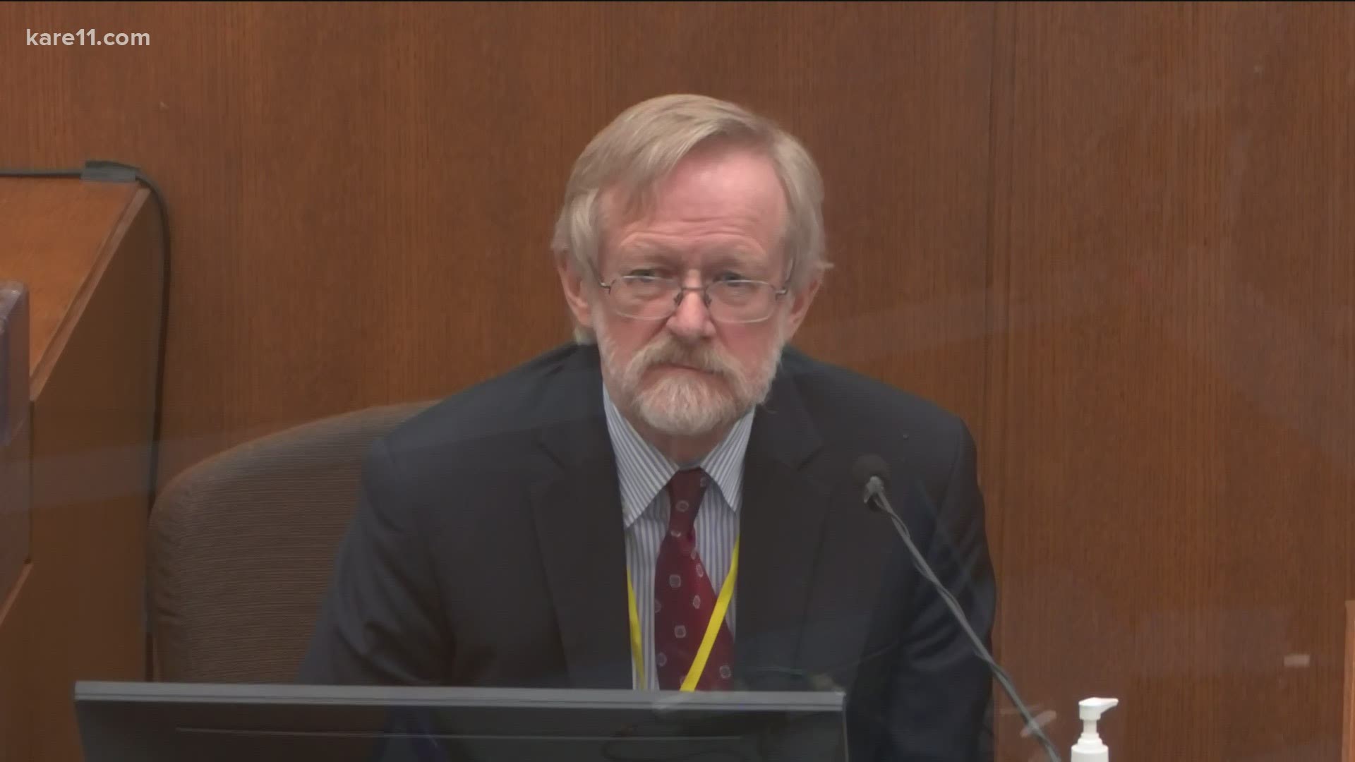 "A healthy person subjected to what Mr. Floyd was subjected to would have died as a result of what he was subjected to," pulmonologist Dr. Martin Tobin testified.