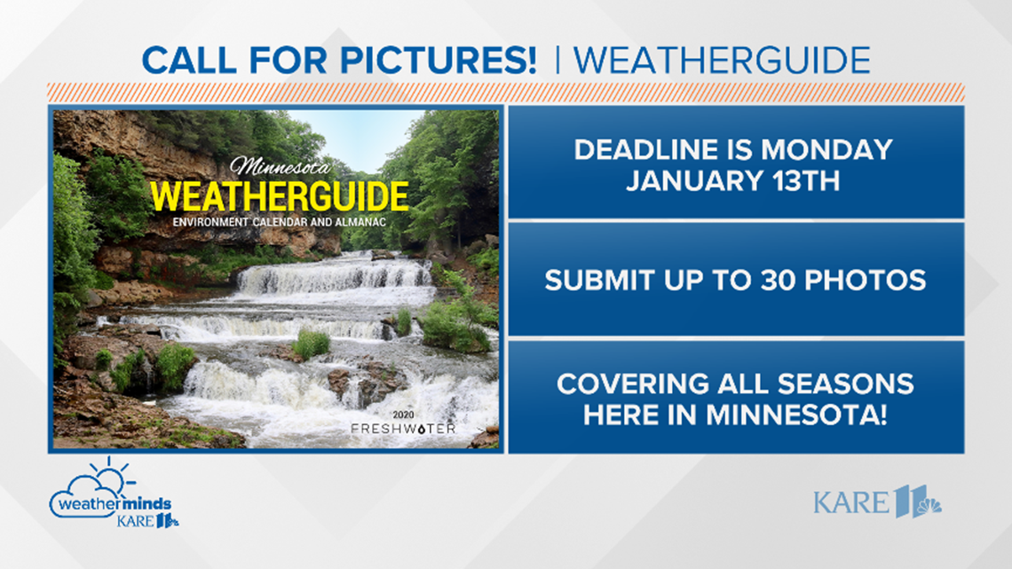 We need photo submissions for the 2021 Weatherguide calendar!