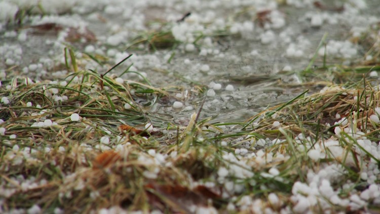 Spring storm brings rain, hail, several inches of snow to Minnesota