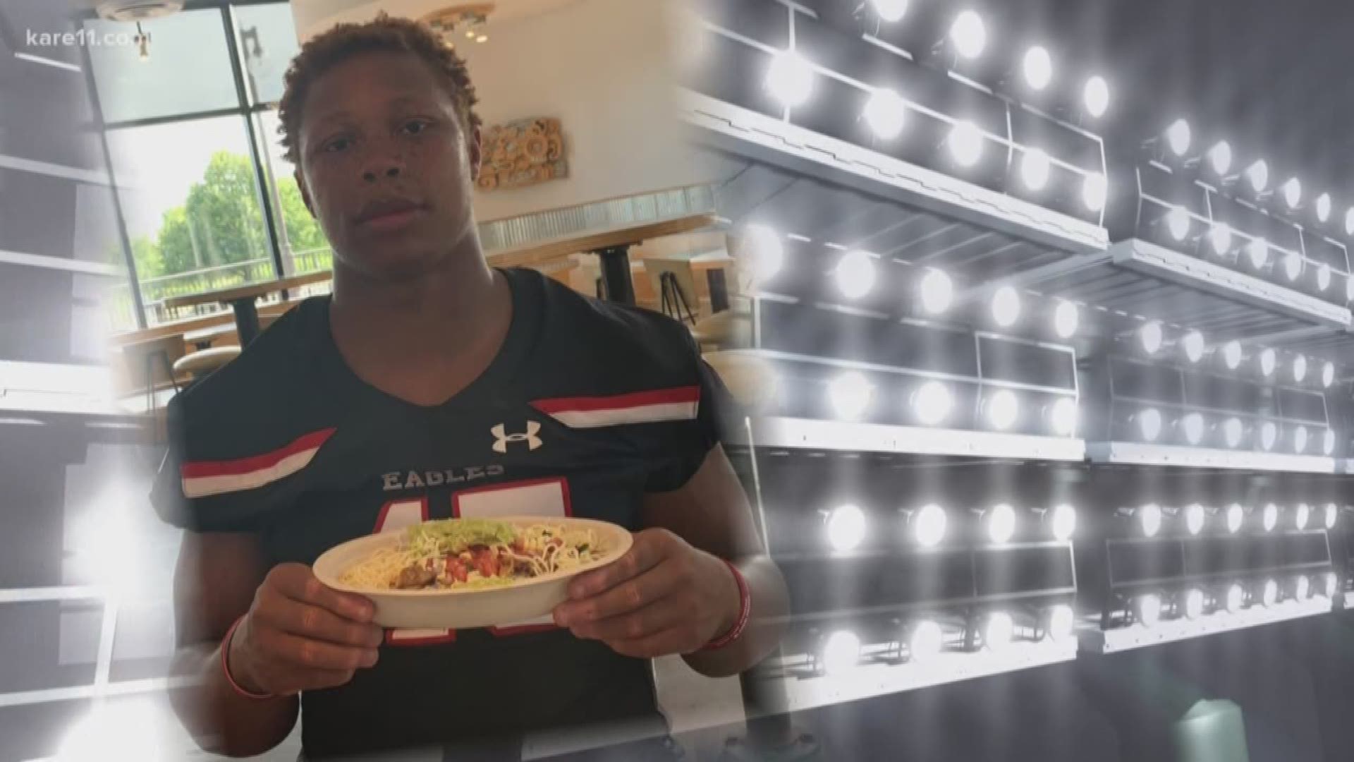 From cereal to tacos to ice cream cake, some of Minnesota's top high school football players reveal the foods they love the most.