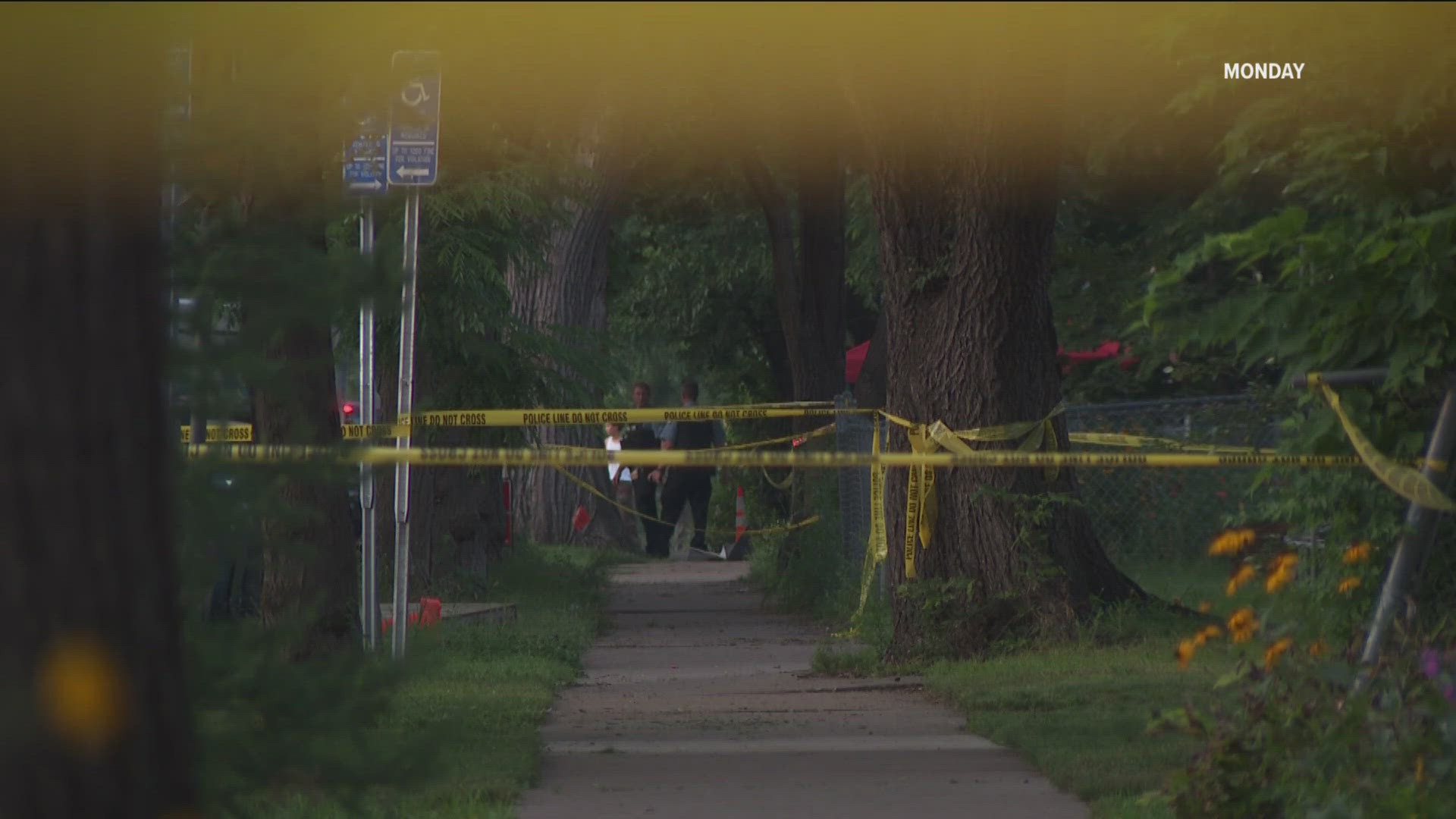 Police Chief Brian O'Hara said a homeless encampment, located on the 3300 block of 3rd Ave. S., was shut down after the eruption of violence Monday.