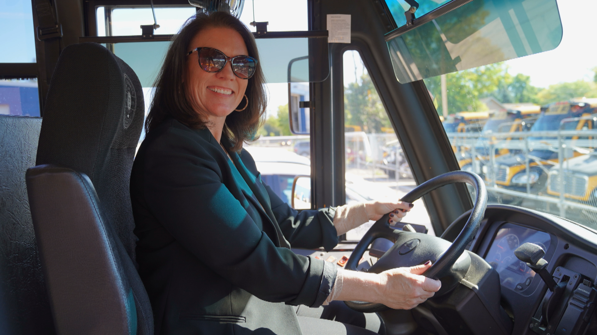 Not unlike other school districts, St. Francis Area Schools is facing a bus driver shortage. To help out, Superintendent Beth Giese got her license.