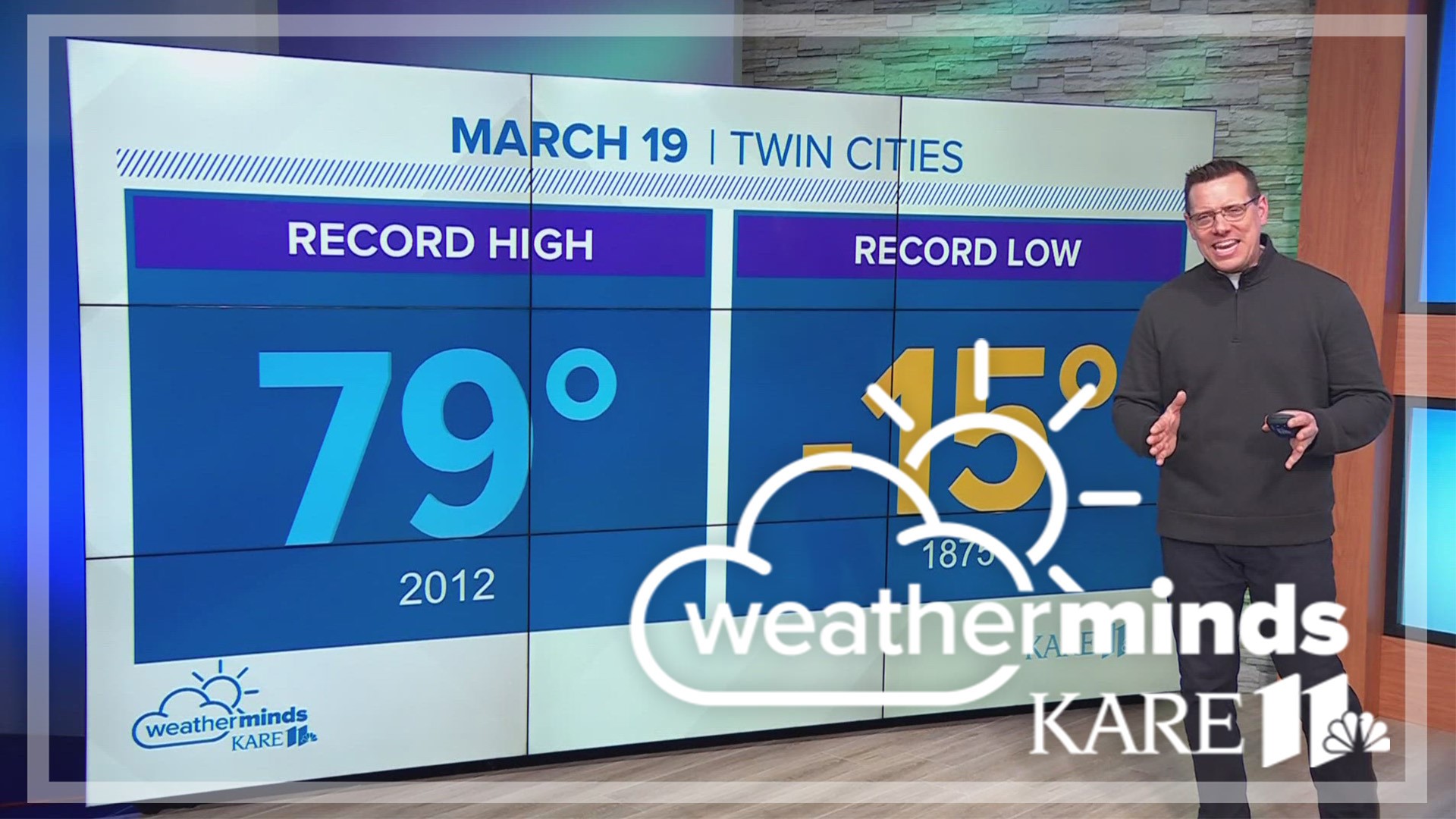 KARE 11 meteorologist Jamie Kagol answers the question about which day having the biggest gap between record-high and record-low temperatures.