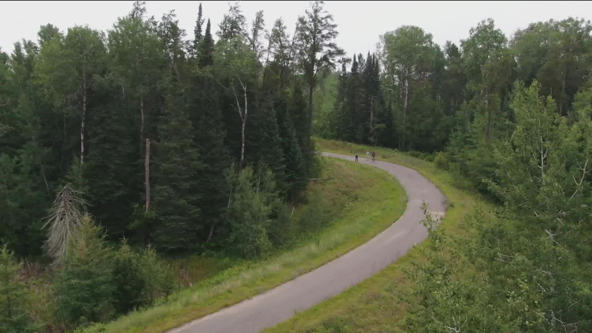 It's the state of Minnesota's longest trail at 115 miles long.