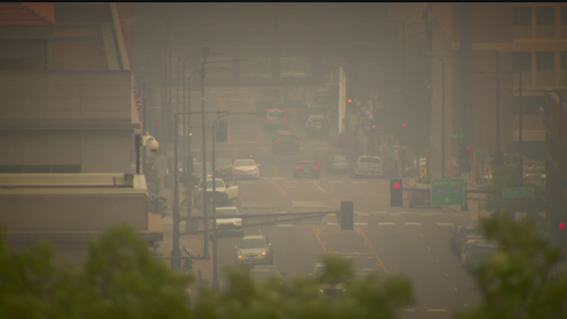 MPCA officials say smoke from the wildfires is again to blame for the poor air, which has been a reoccurring problem.