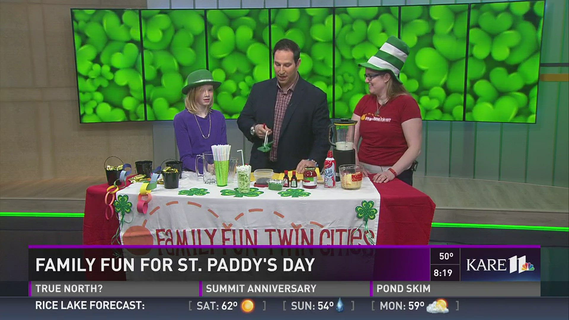 Family fun for St. Paddy's Day
