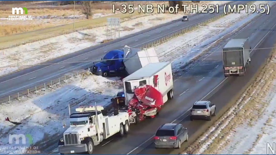 Semi trucks collide in fatal crash near Albert Lea | kare11.com