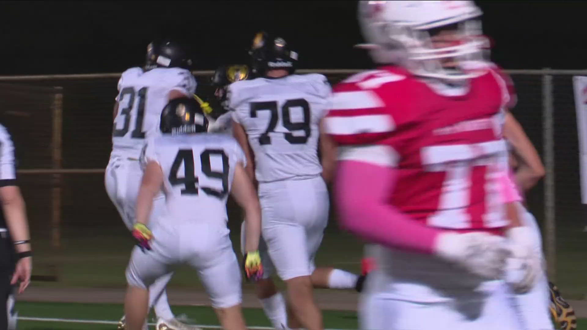 Keep up with the highlights from Friday's high school football matchup!