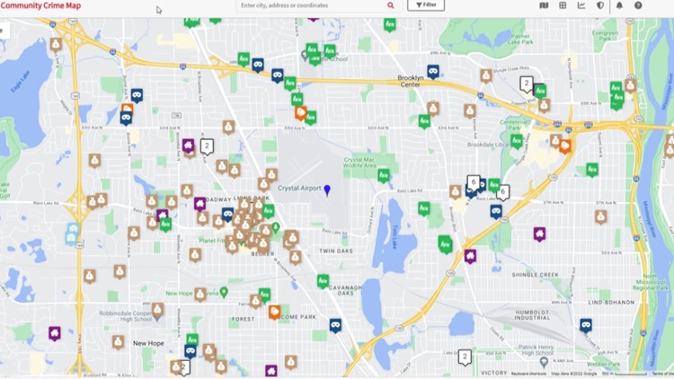 The Safest and Most Dangerous Places in St. Paul, MN: Crime Maps