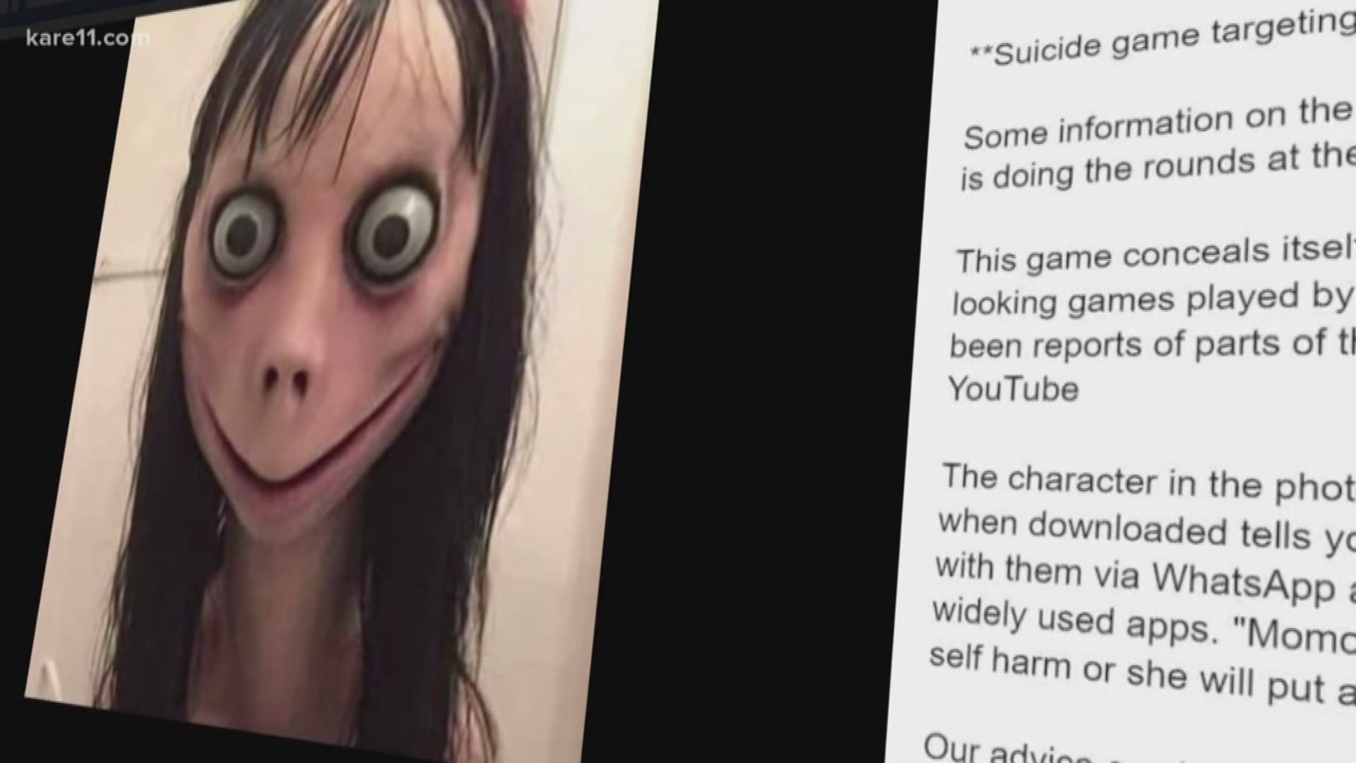 The internet is at it again. The "Momo challenge" is making fresh rounds, thanks to posts being shared on social media. But attempts to warn other parents by sharing posts like these - may actually do more harm than good.