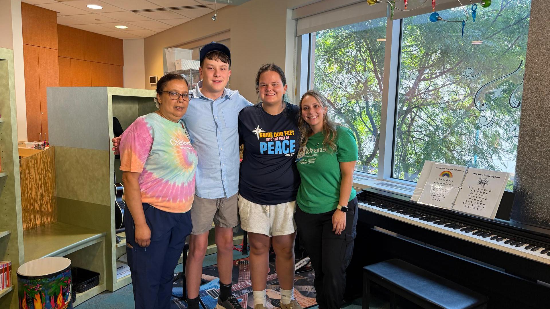 One year after Annunciation shooting, student who shielded classmate reunites with Children’s MN