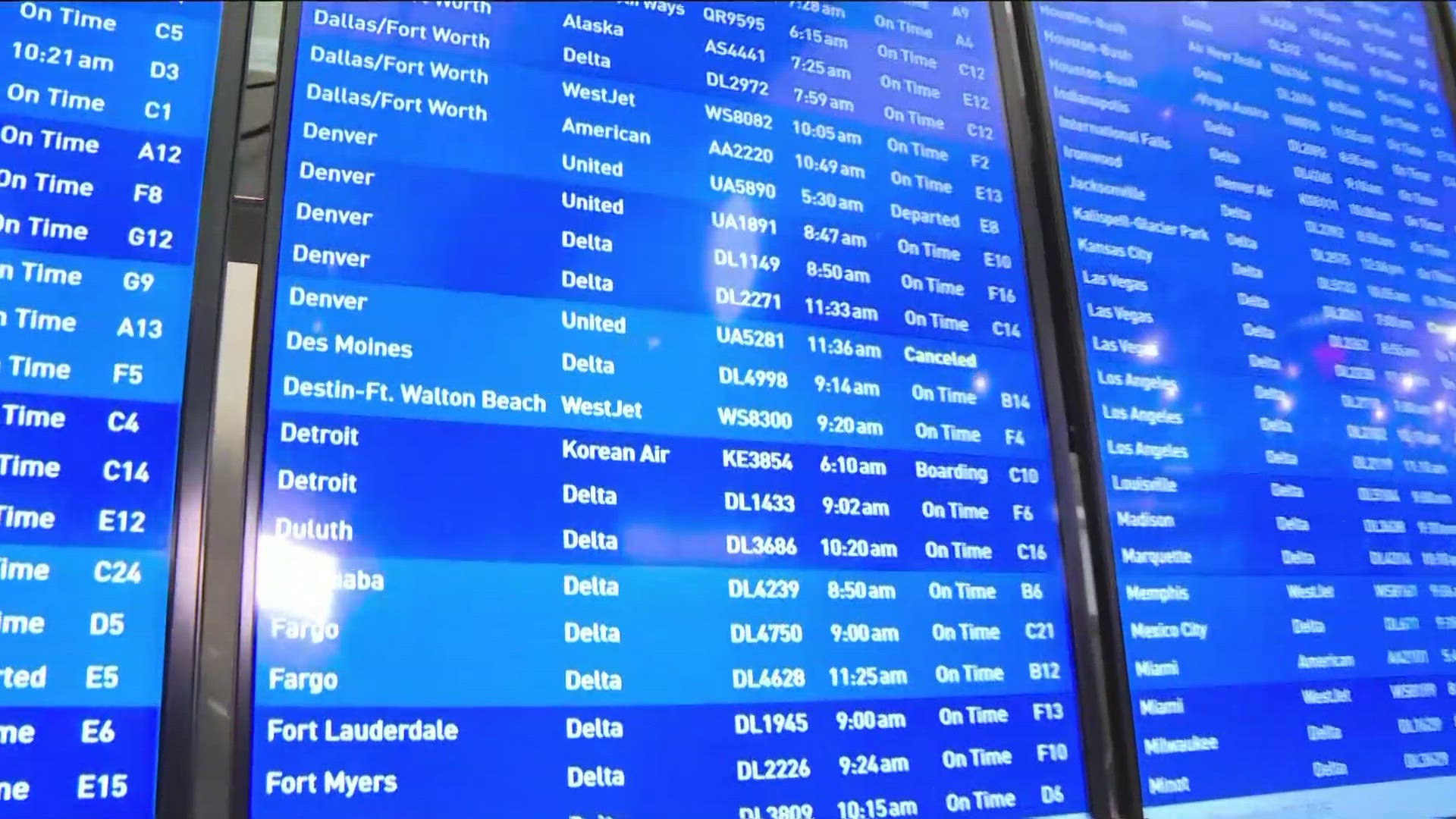 Disruptions are already being felt Friday morning as more than two dozen flights have already been scrubbed at MSP Airport due to an FAA mandate. 