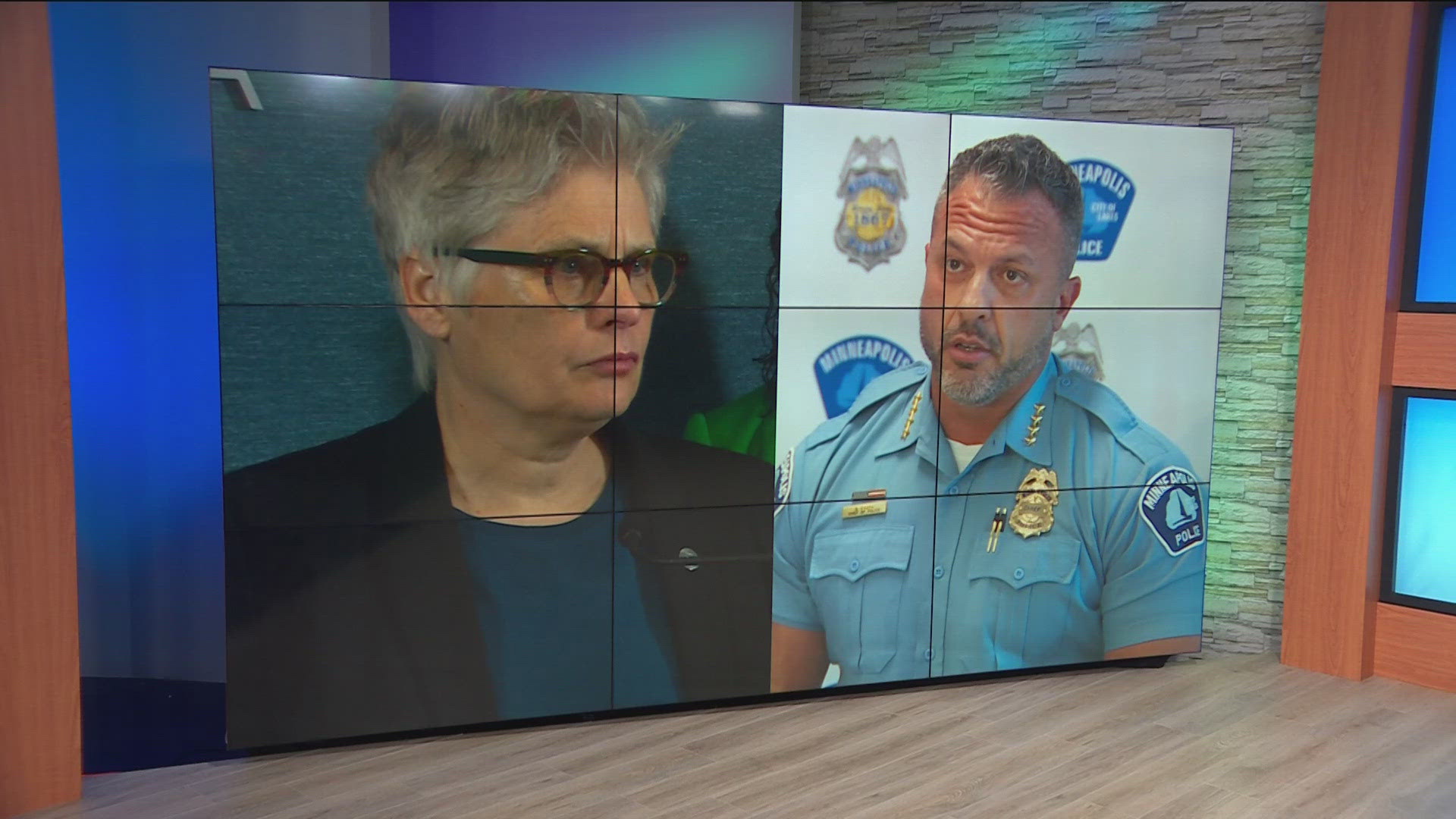 Henn. Co. Attorney Mary Moriarty and Minneapolis Police Chief Brian O'Hara are arguing over how to handle youth crime after a shooting left four children injured.