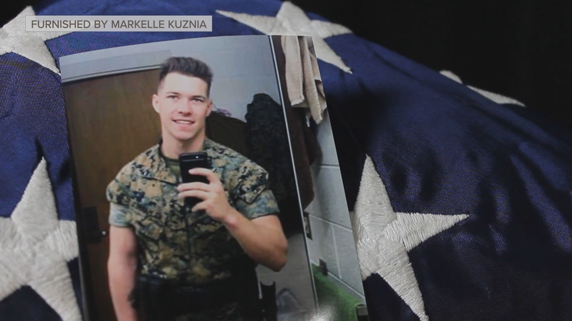 Lance Cpl. Andrew Johnson accused of shooting Riley Kuznia