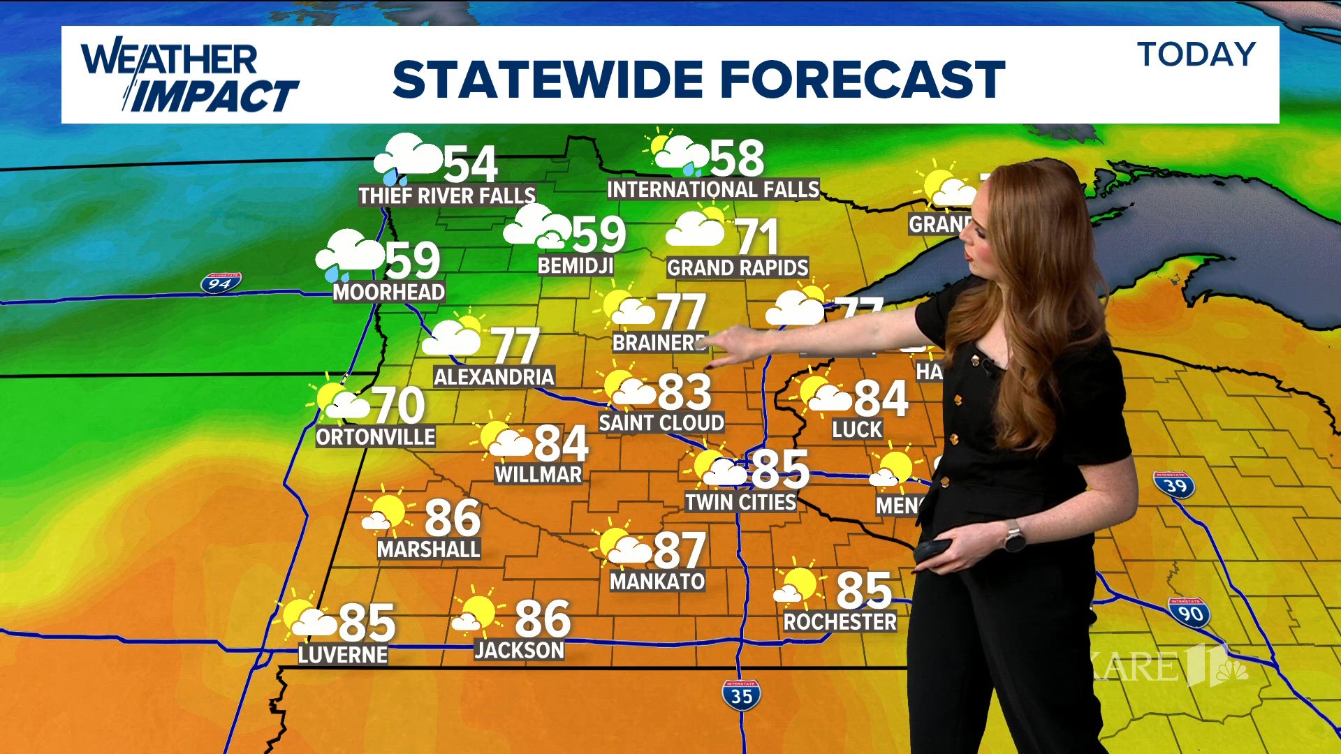 WEATHER: Summer-like heat holds on