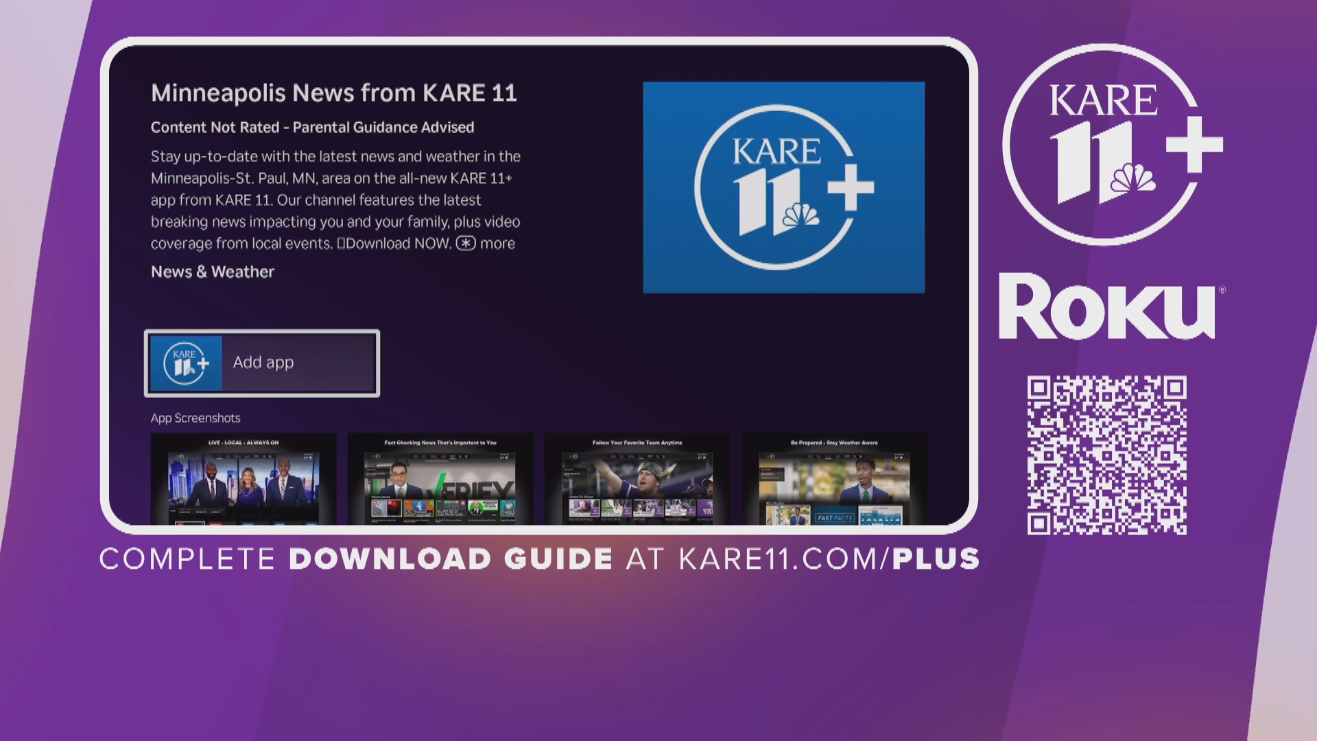 KARE 11 anchor Alicia Lewis walks through how to download the KARE 11+ streaming app for your TV.