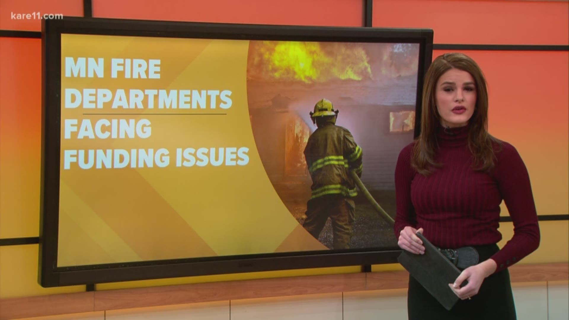A new study from the Minnesota State Fire Chiefs Association says the state ranks 48th in the nation for fire department funding.