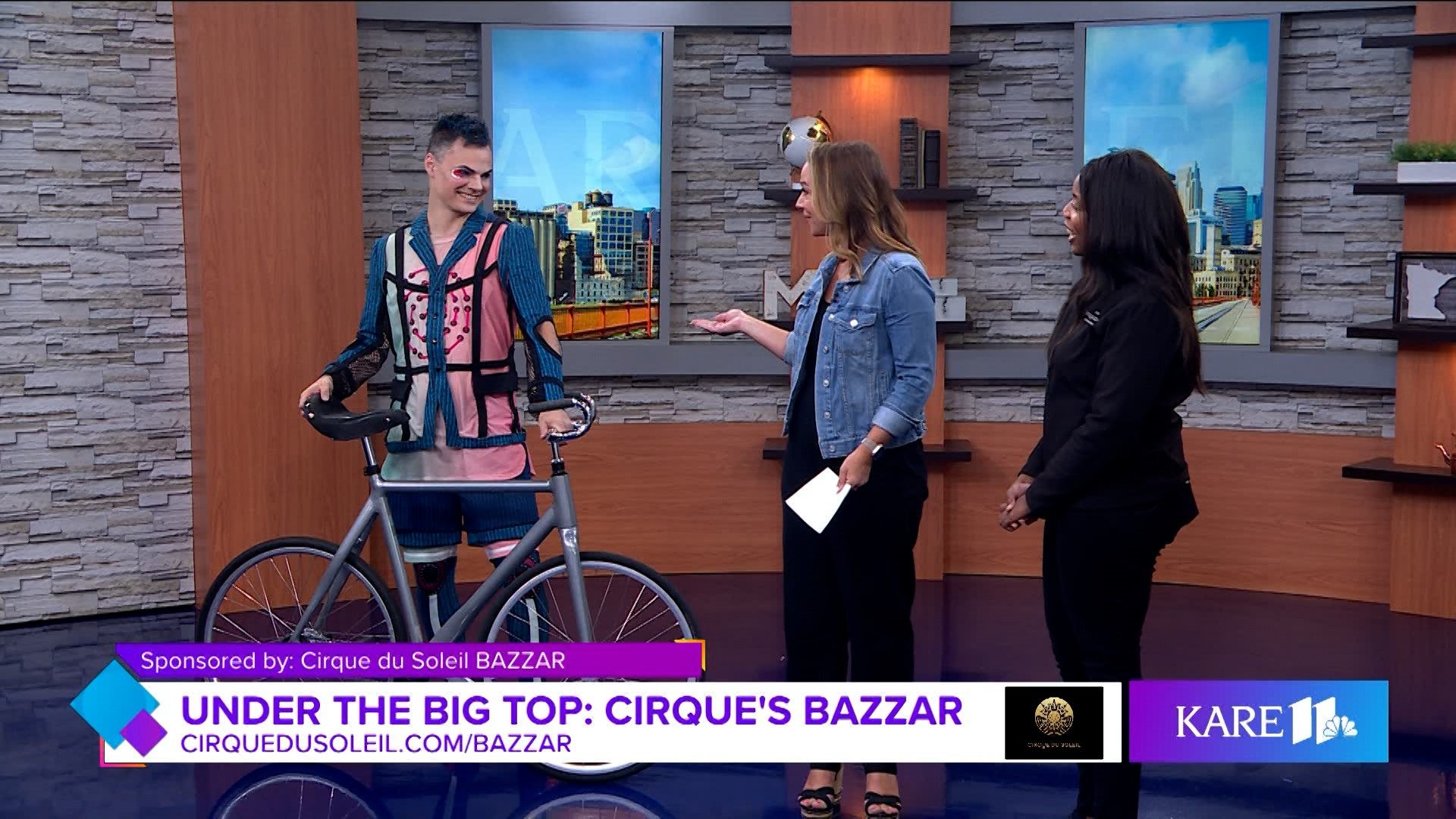 Cirque du Soleil BAZZAR joins Minnesota and Company to invite audiences to immerse themselves in a marketplace of boundless enthusiasm and artistic camaraderie.