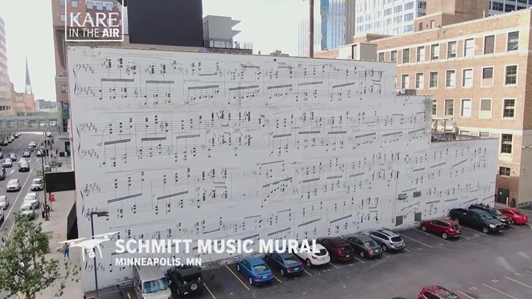 KARE in the Air: Downtown Minneapolis murals
