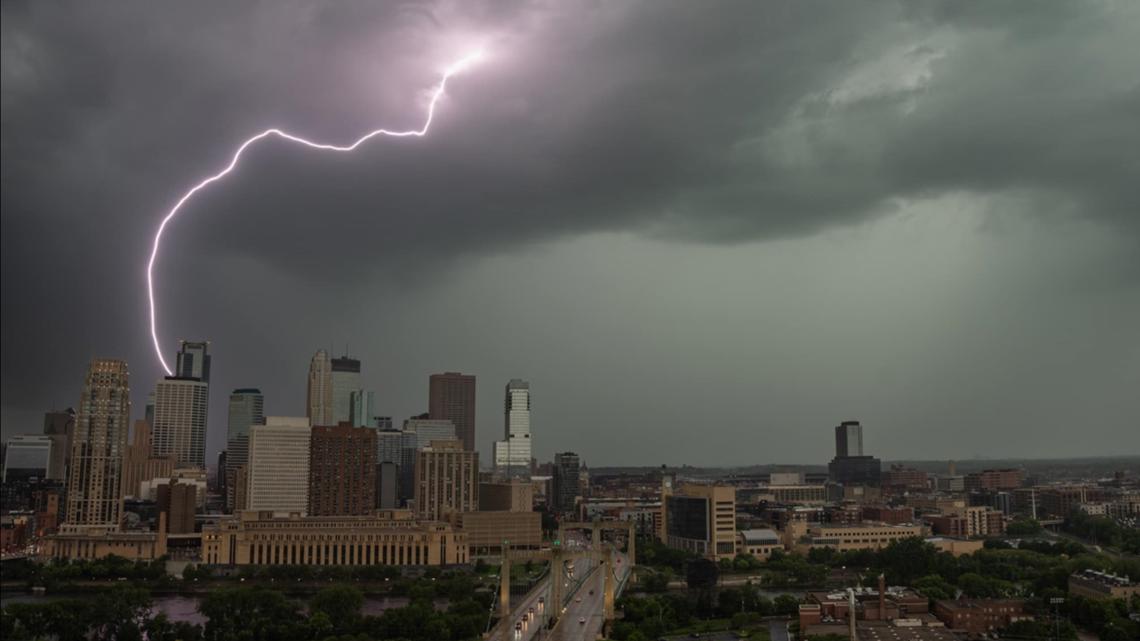 Severe storms drop baseball-sized hail in MN | kare11.com