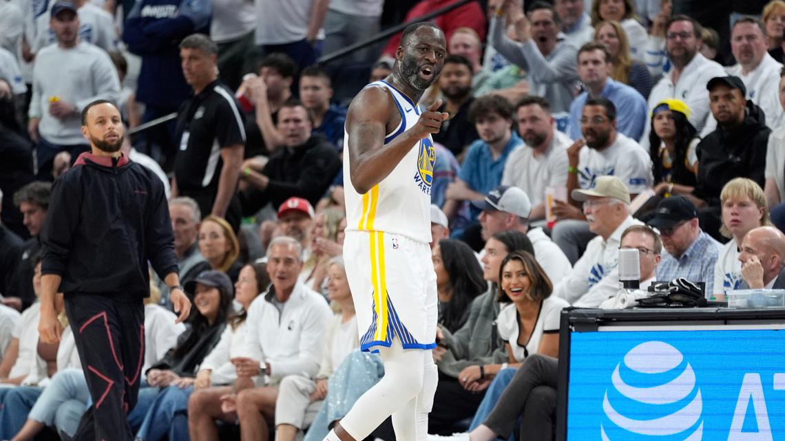 Wolves respond after fan ejected from Target Center over alleged racist comments toward Warriors' Draymond Green