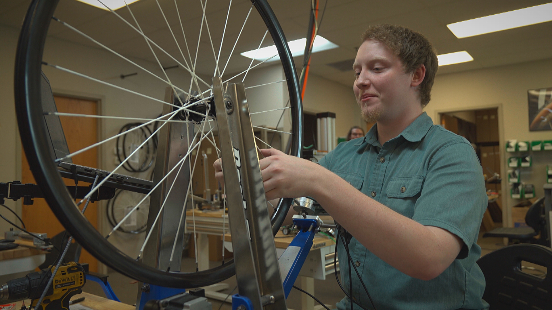 A Hopkins company is manufacturing the bike spokes used by eight Olympic-cyclists in France this summer.