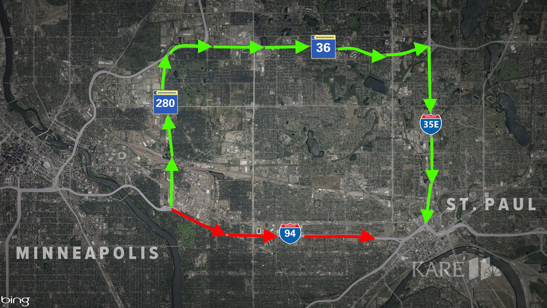 Eastbound I 94 To Close In St Paul This Weekend Kare11 eastbound-i-94-to-close-in-st-paul-this-weekend-kare11
