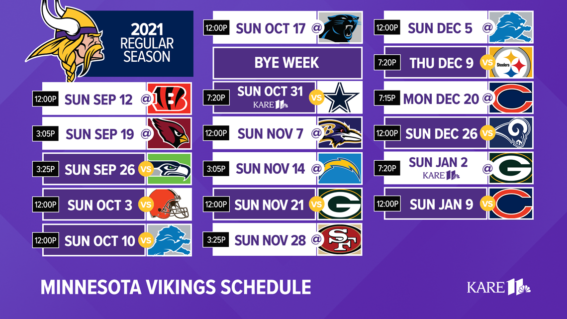 Nfl Schedule 2024 Vikings Msu Football Schedule 2024