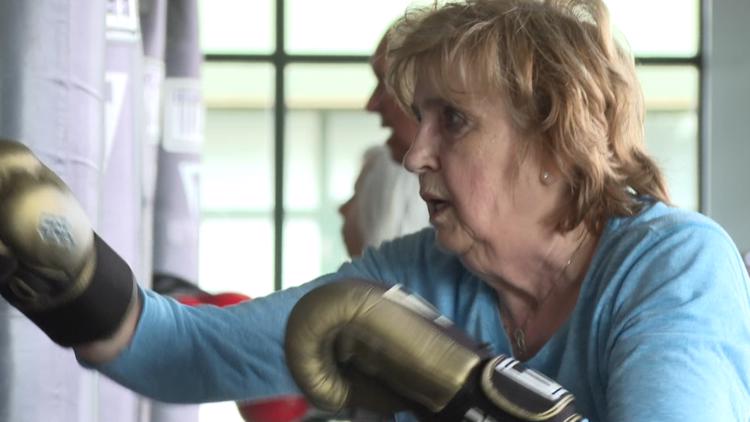 'Knock out Parkinson's' boxing class helps slow symptoms of disease