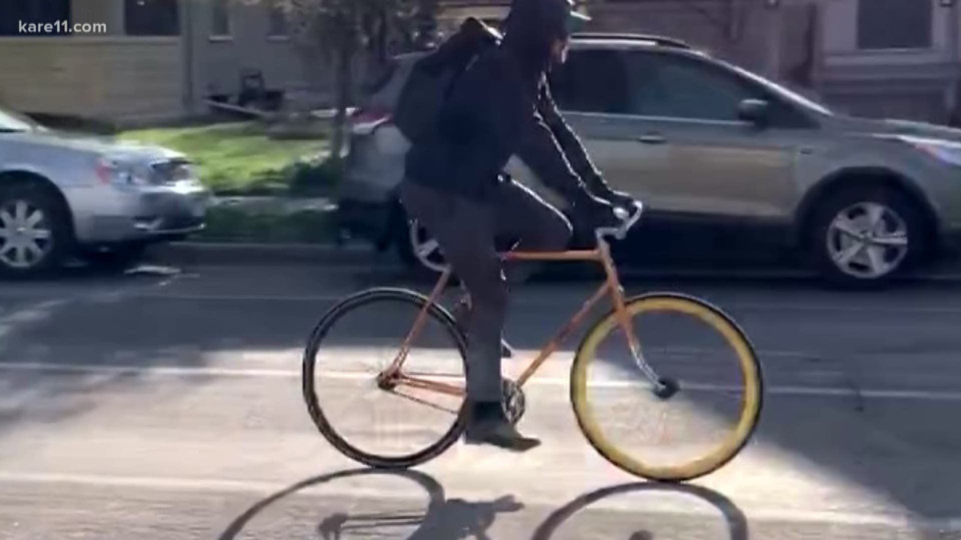 Minneapolis police say bicyclist in this latest case could be a "copycat."