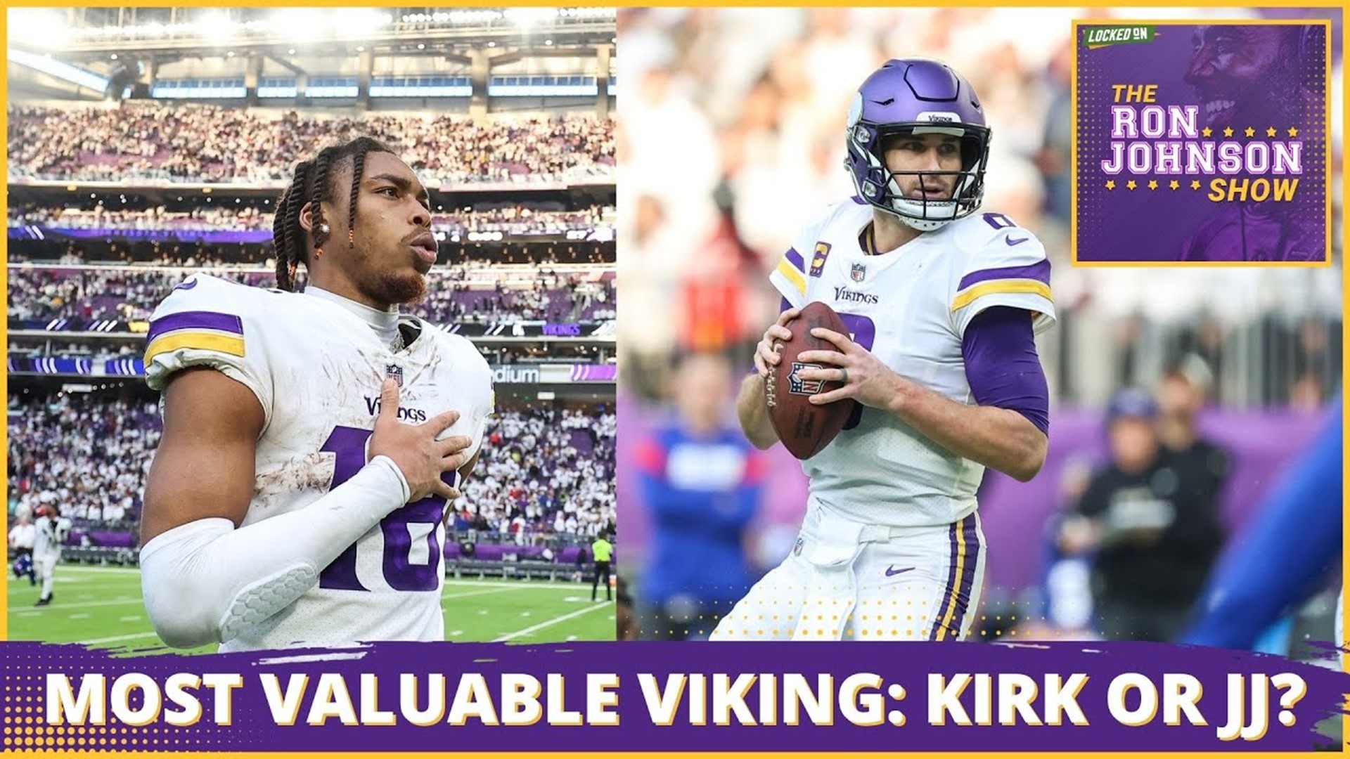 Vikings' Justin Jefferson defends Kirk Cousins, says stats match MVP  candidates'